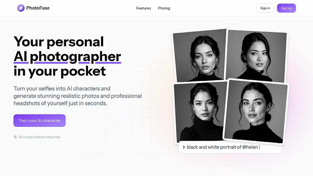PhotoFuse AI