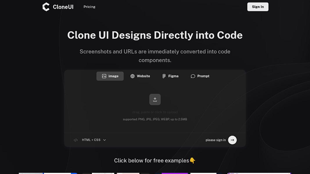 CloneUI