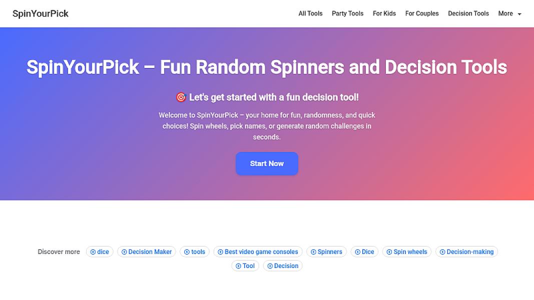 SpinYourPick