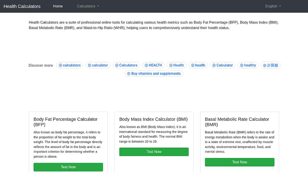 Health Calculators